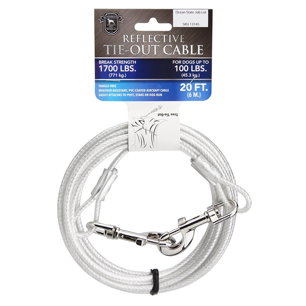20' Dog Tie Out Cable