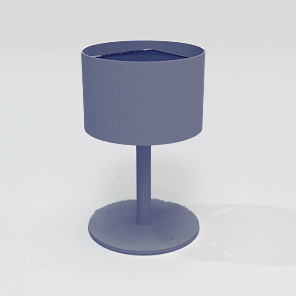 Maiori La Lampe Aluminum Pose Solar Table Lamp, Aube