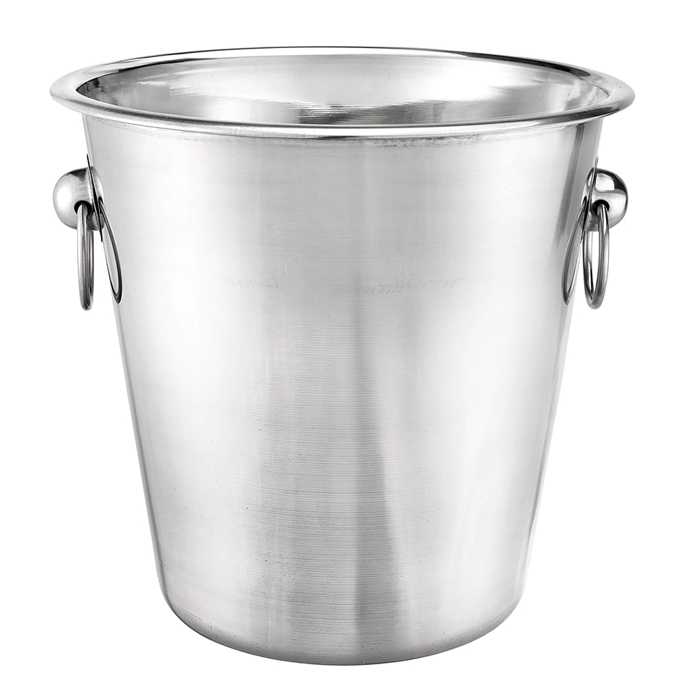 Crown Brands Ice Bucket, Silver