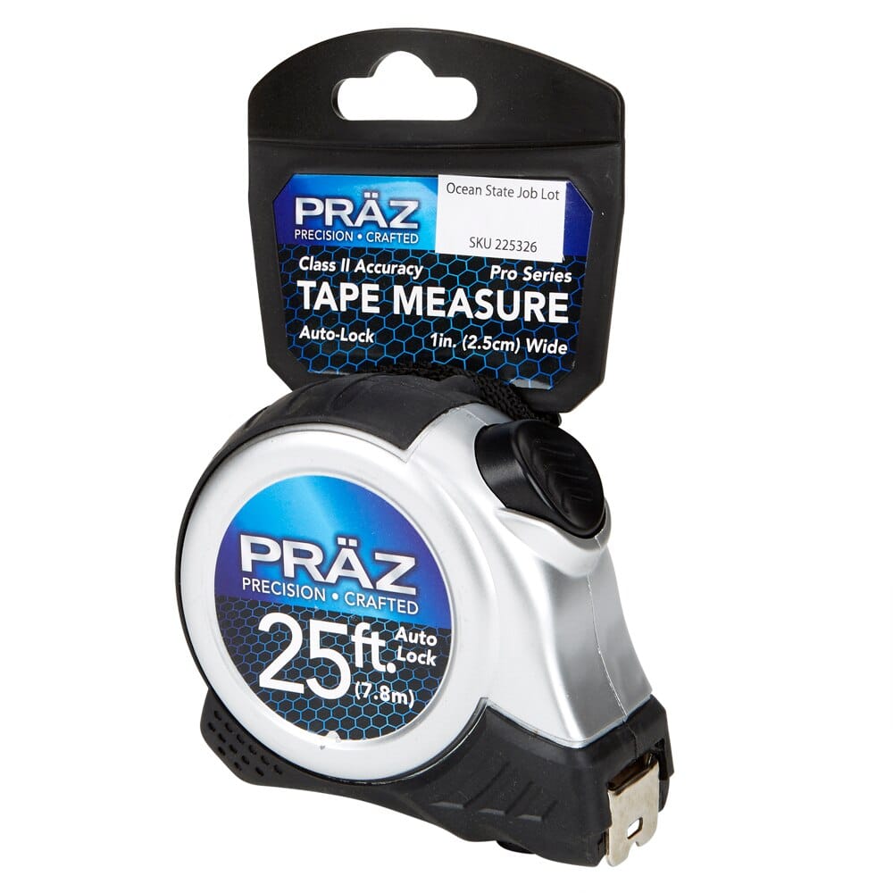 PRAZ Tape Measure, 25'