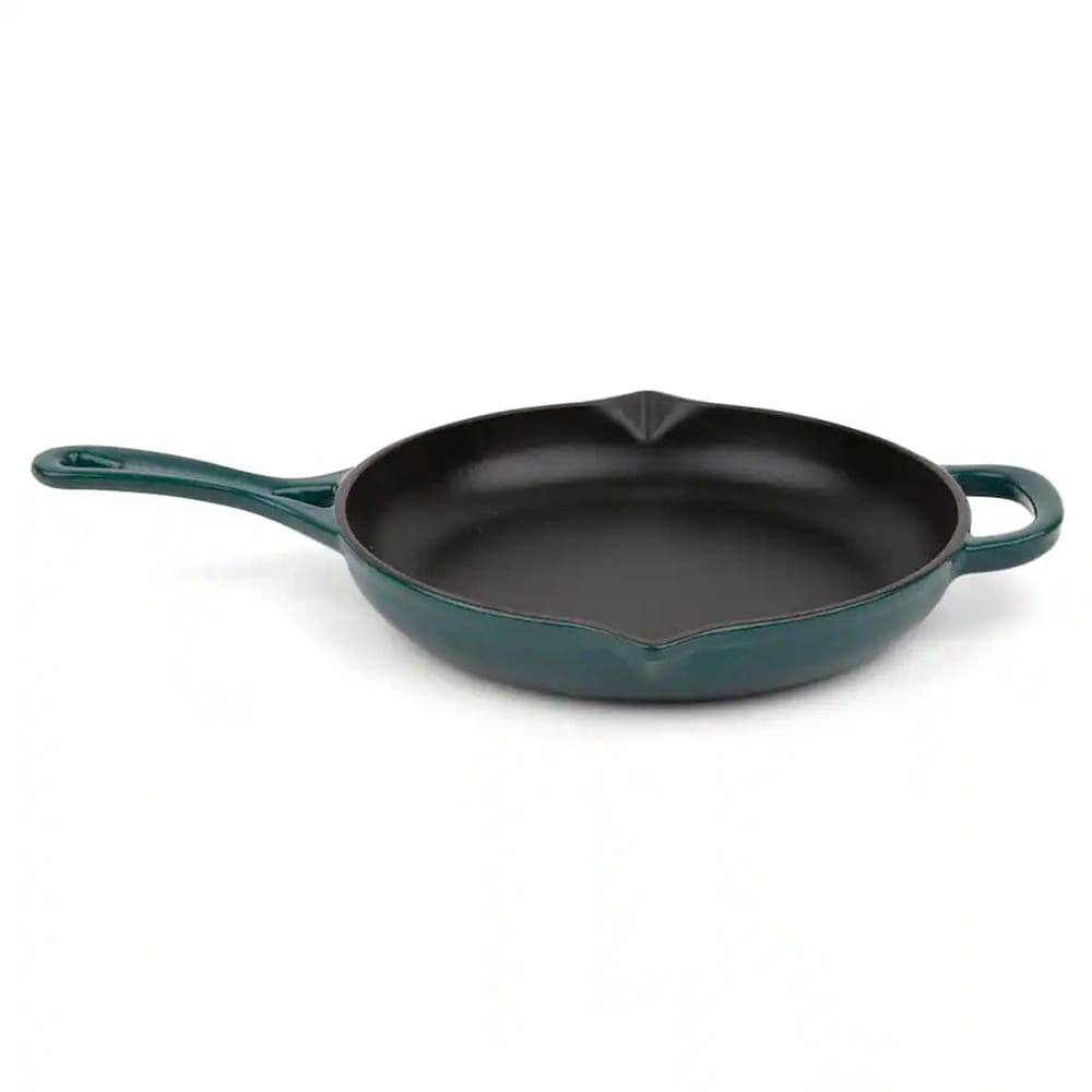Larder & Vine 10" Enameled Cast Iron Skillet, Bondi
