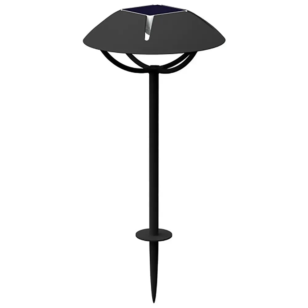 Maiori La Lampe Aluminum Solar Parabole, Charbon