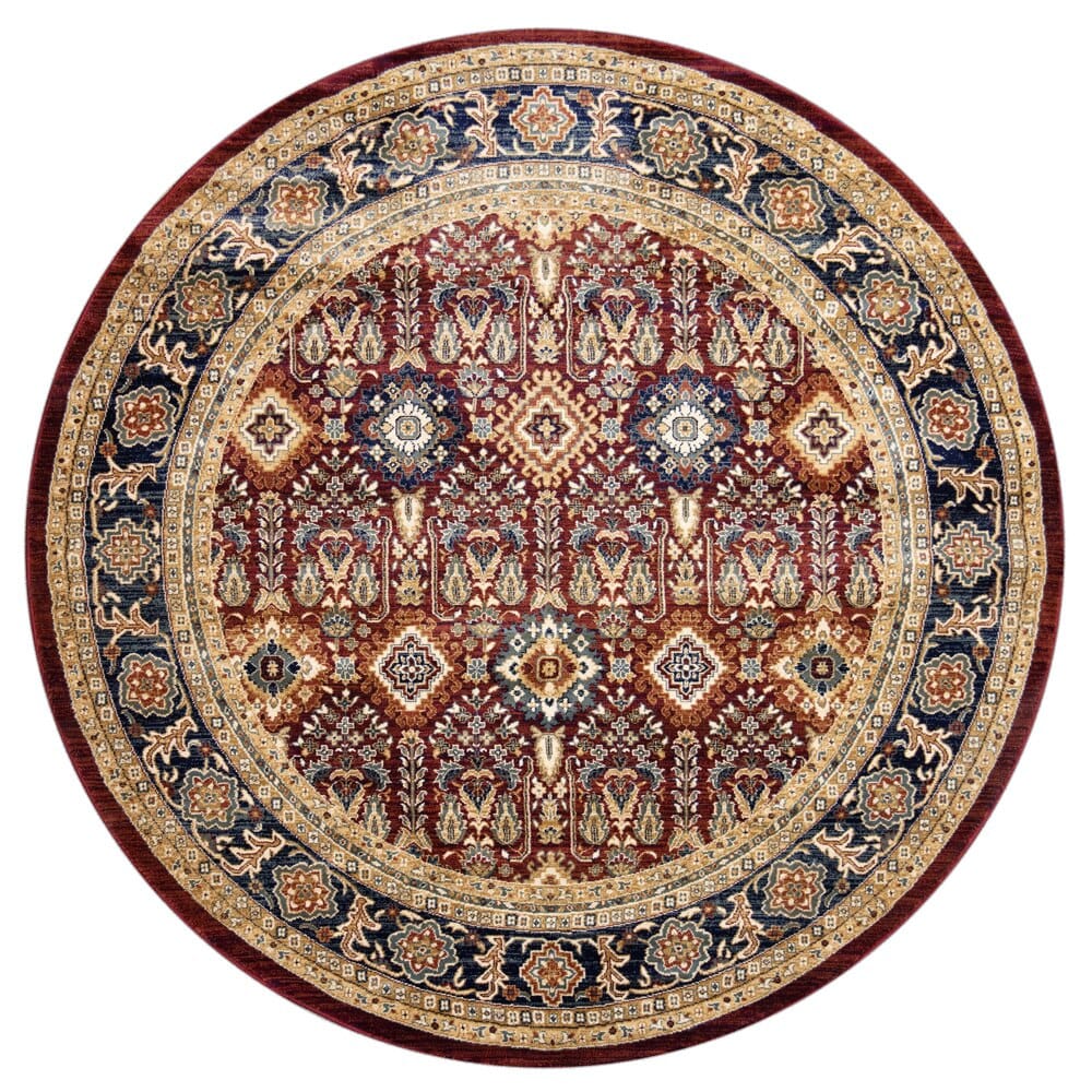 Granada Area Rug, 5'5" Round 1 Million Point