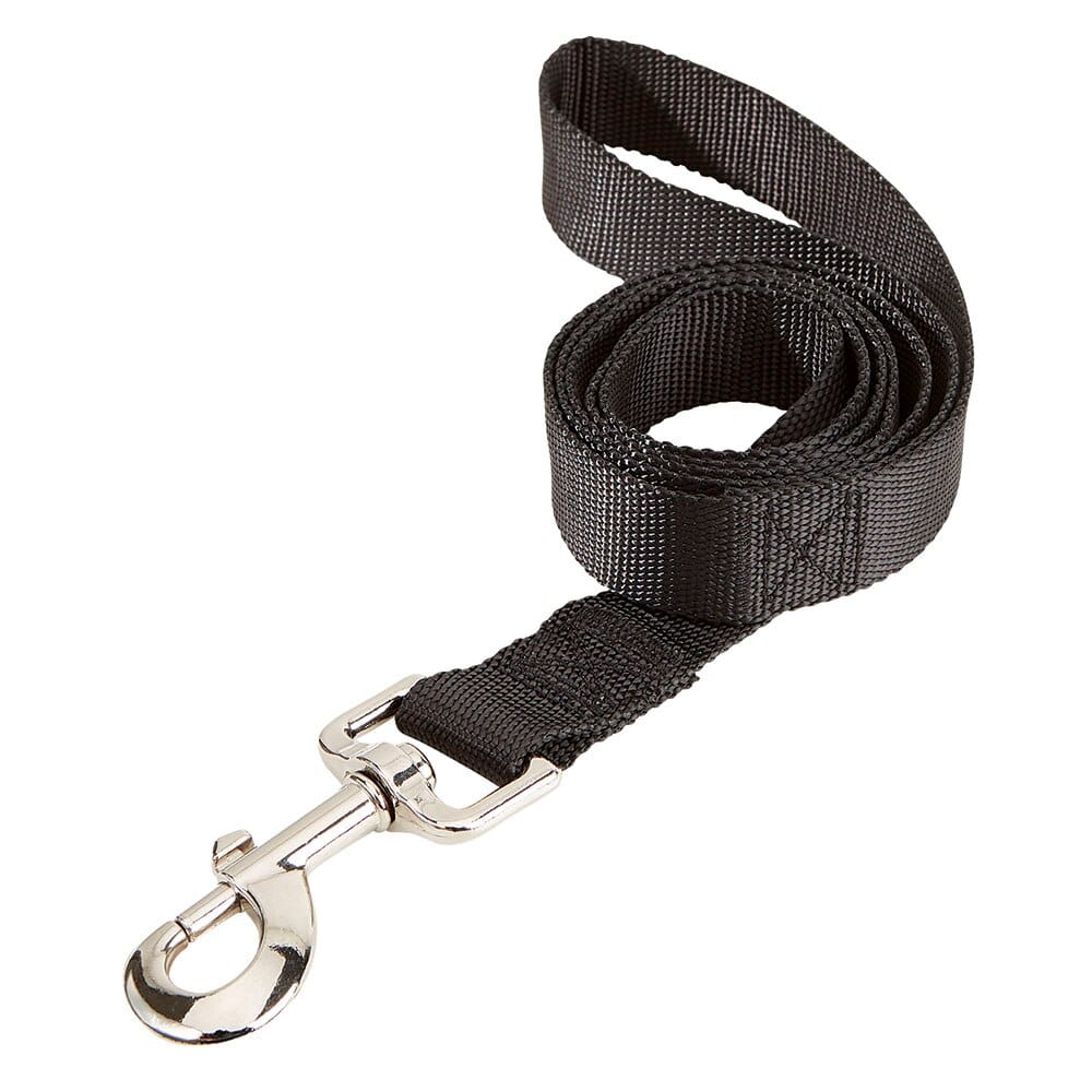 Pet Leader 4' Pet Leash, Black