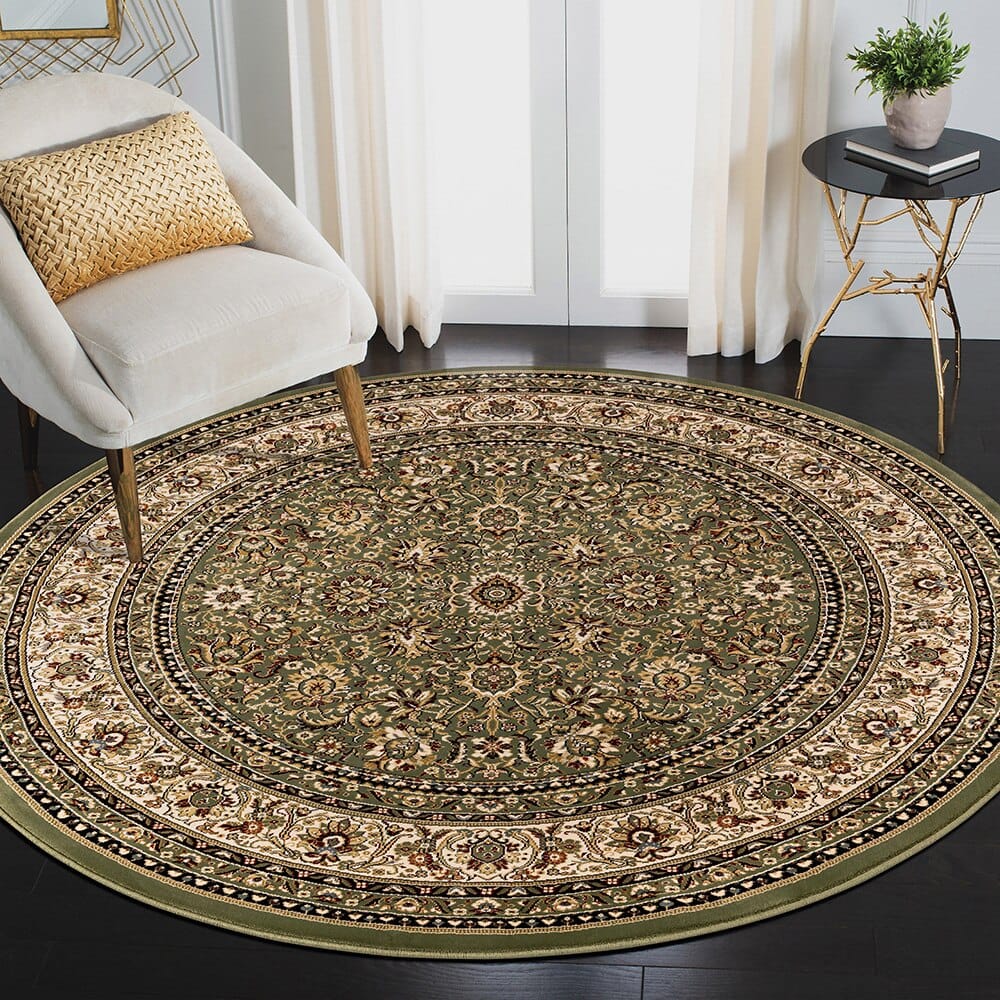 Newbury Area Rug, 5' 3" Round 1.5 Million Point