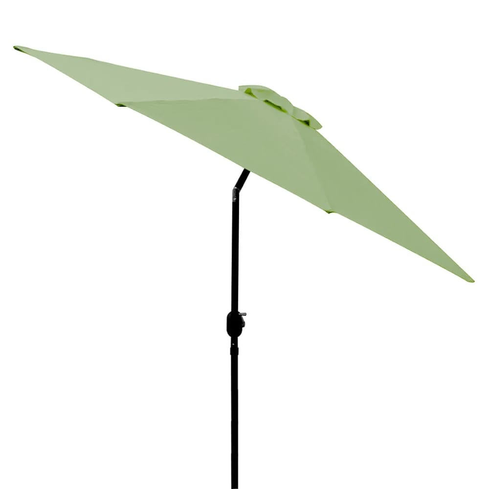 Pebble Lane Living 9’ Round Patio Market Umbrella, Metro Lime