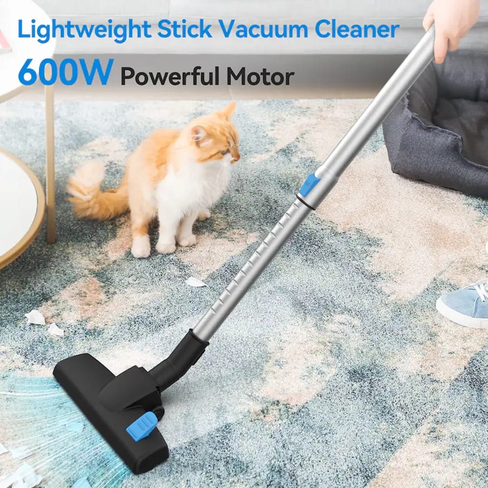 INSE I5 600W Corded Stick Vacuum Cleaner, Blue