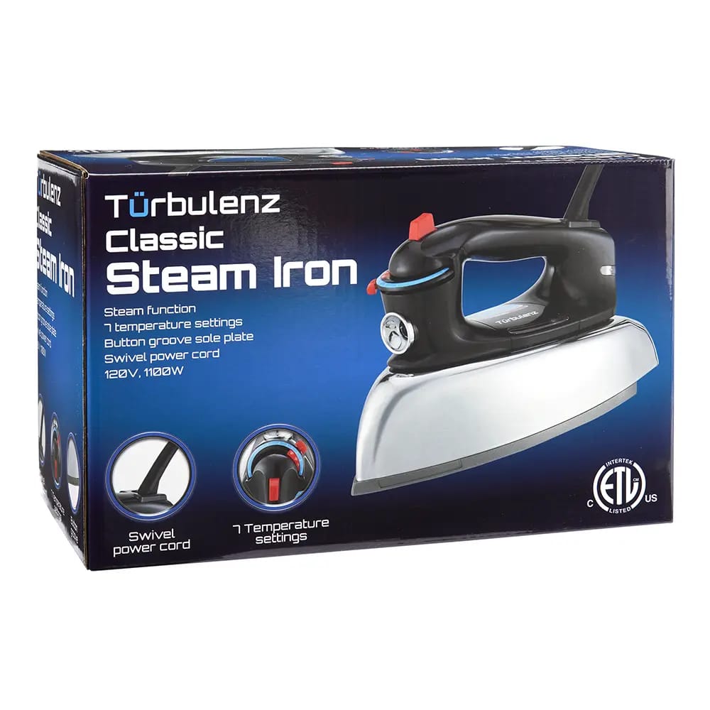 Turbulenz Classic Steam Iron