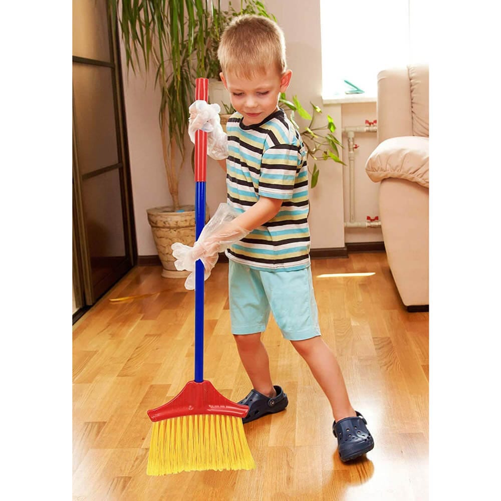 Click N' Play Pretend Play Housekeeping Cleaning Set for Kids