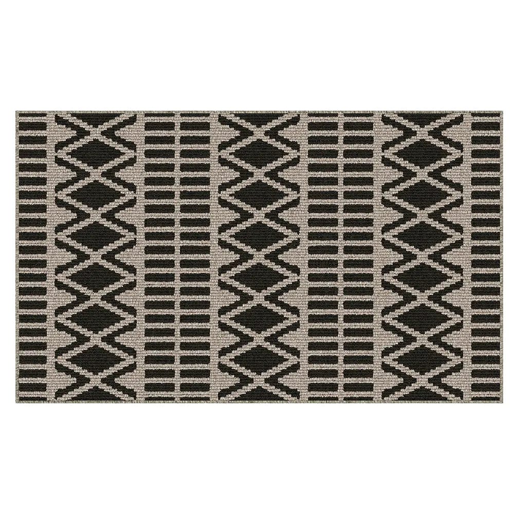Washable Boho Accent Rug, 18" x 30"