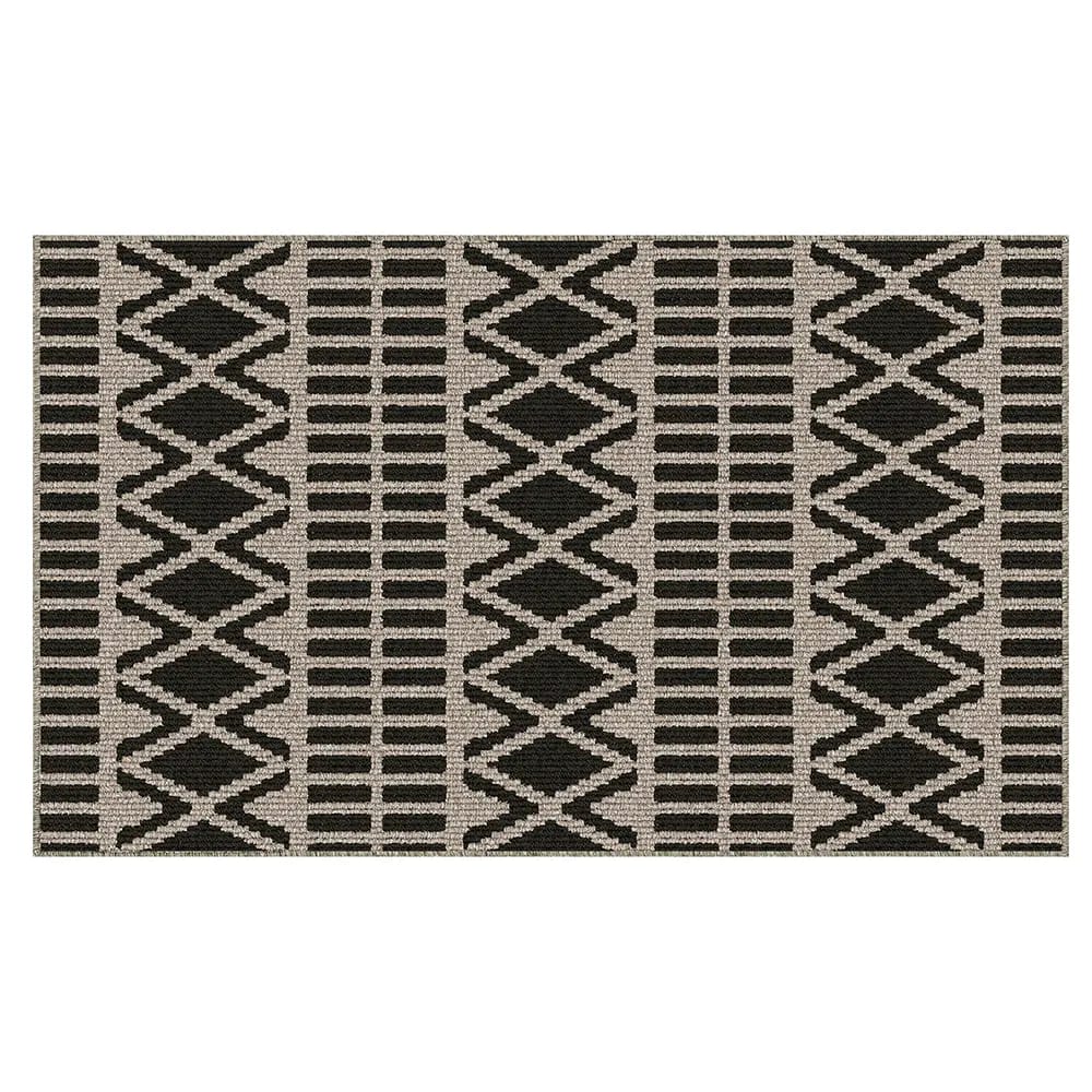 Washable Boho Accent Rug, 18" x 30"