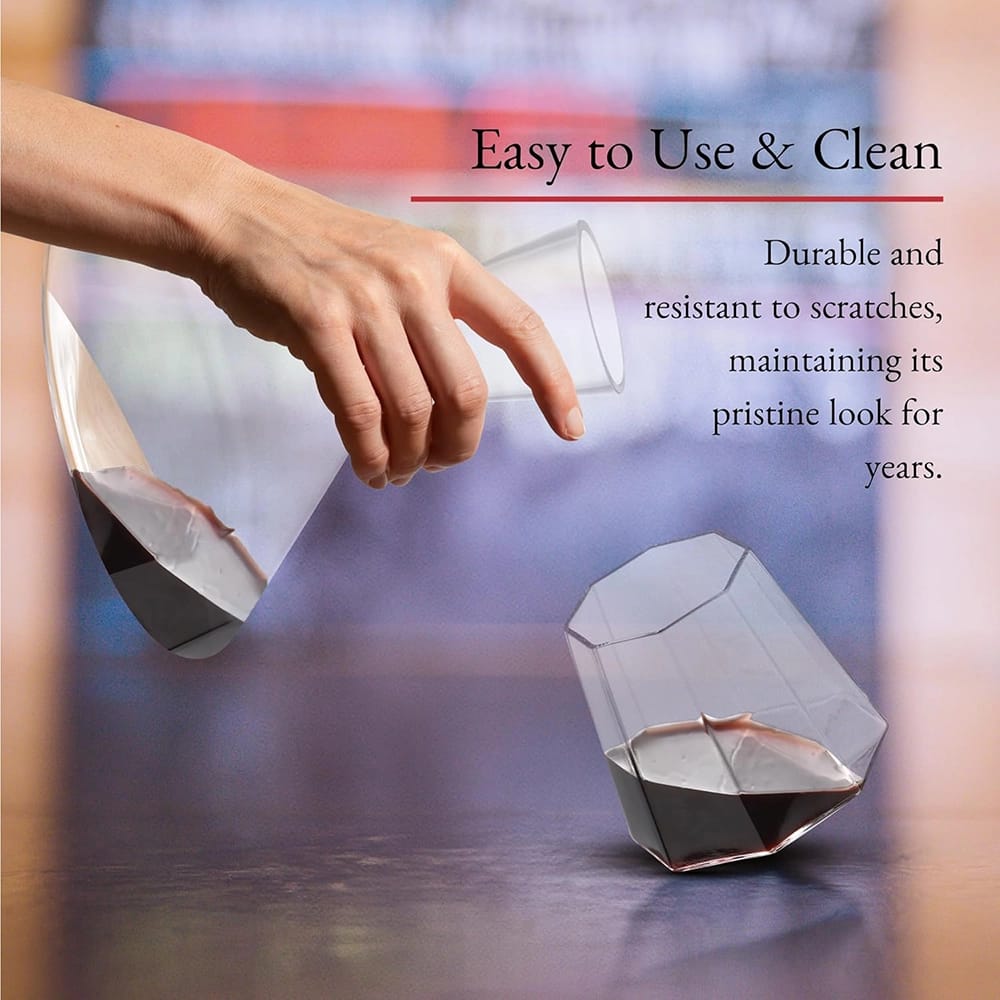 Barvivo Wine Decanter with 2 Glasses