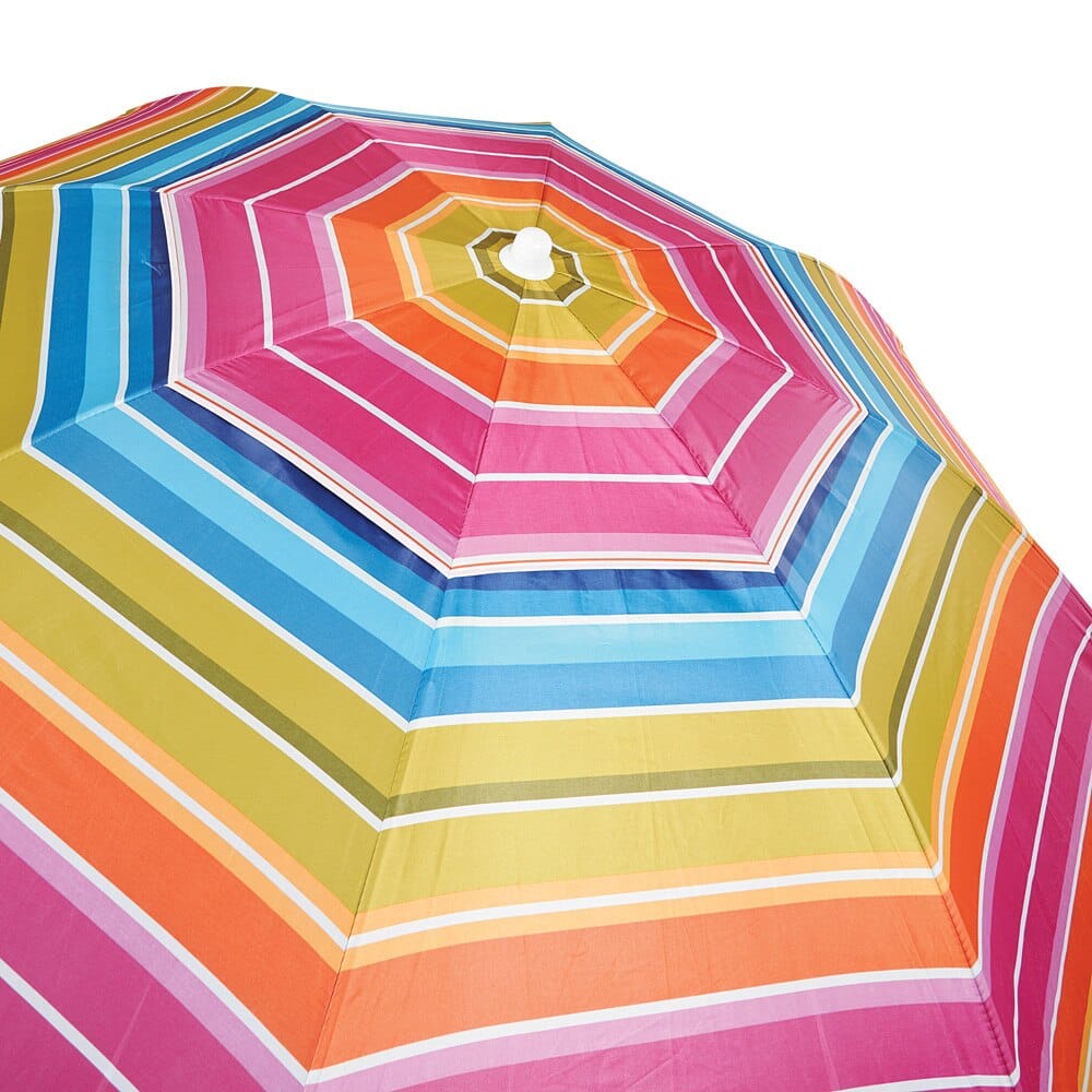 7' Fiberglass Tilting Beach Umbrella