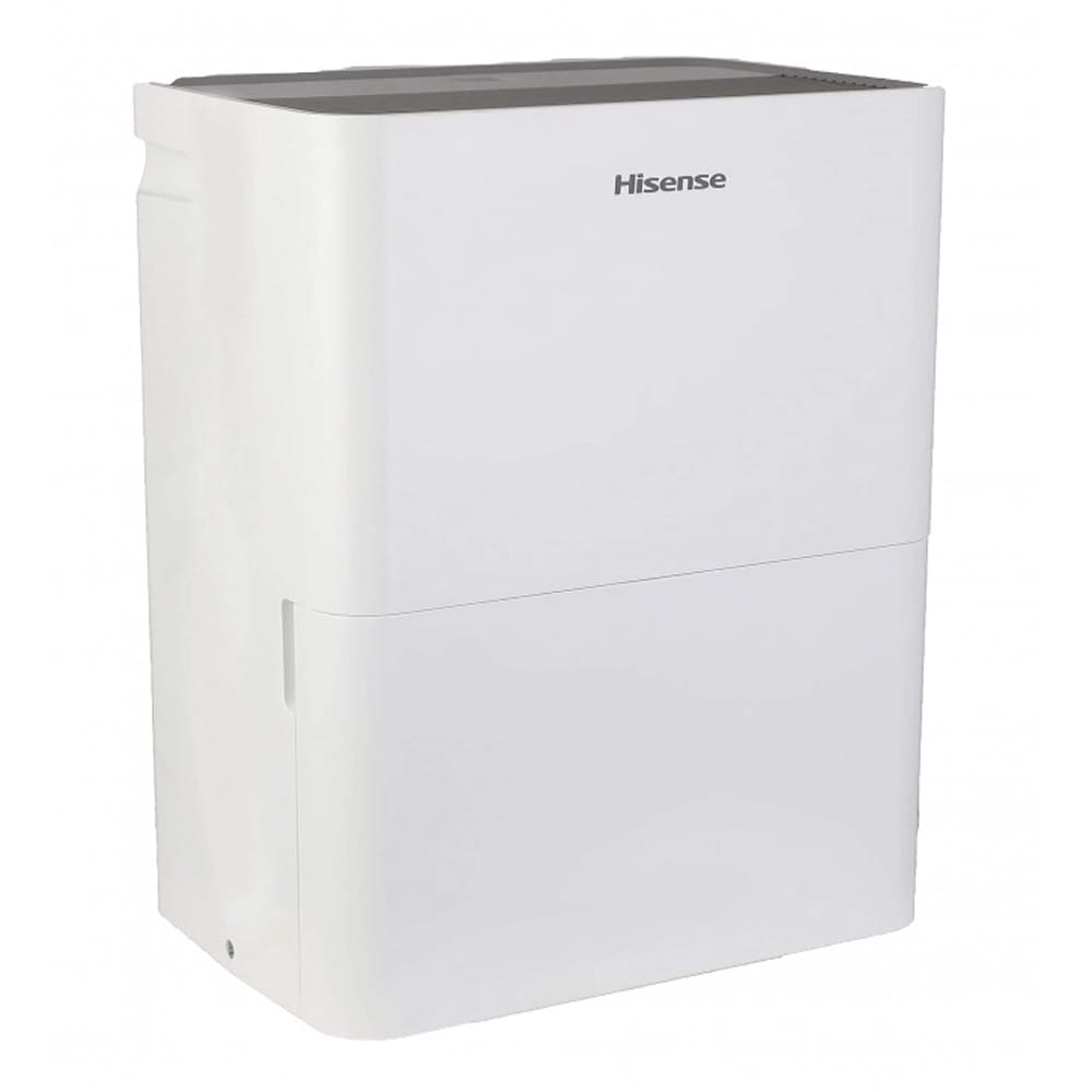 Hisense 35 Pint 3-Speed Compact Dehumidifier, White (Factory Refurbished)