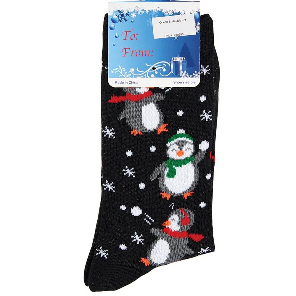 Women's Christmas Crew Socks