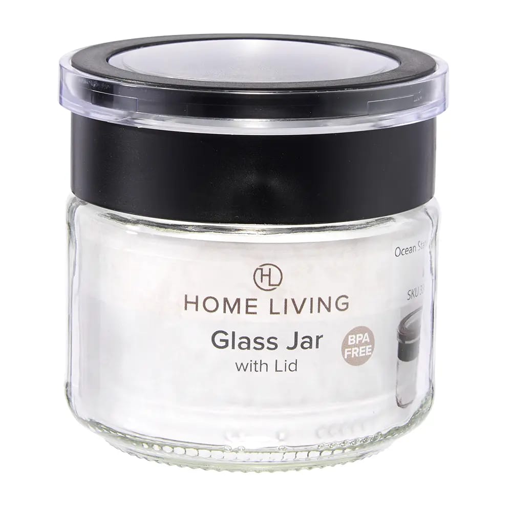 Home Living Glass Jar, 10 oz.