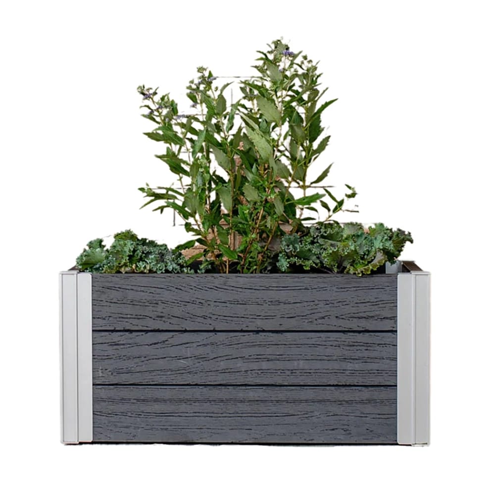 Vita Urbana 12" x 24" Planter, Slate