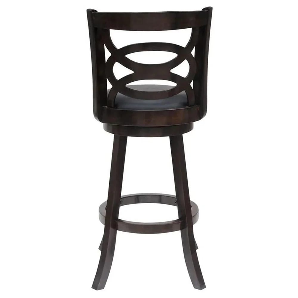 Siena 24" Swivel Counter Stool, Cappuccino