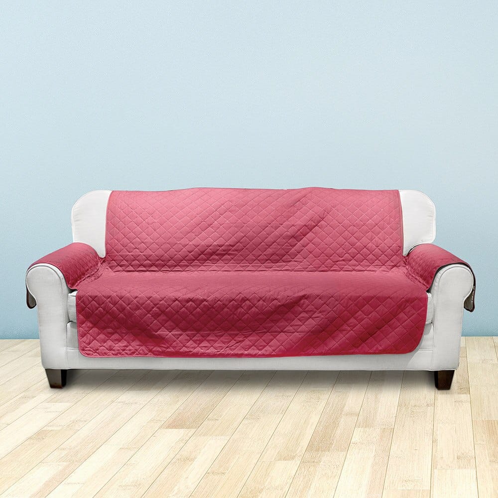 Gregory Harper Reversible Solid Color Sofa Protector, 71" x 110"