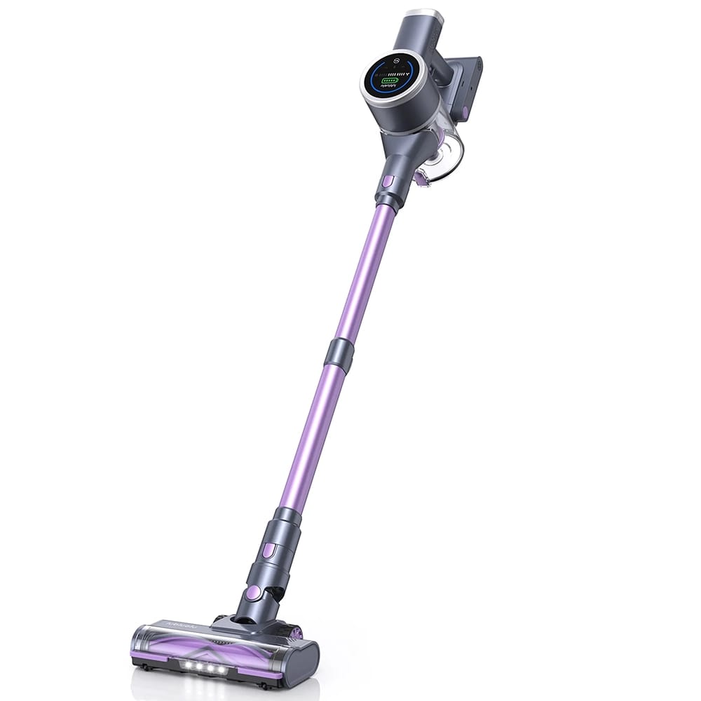 Lubluelu Cordless Vacuum Cleaner, Purple/Black
