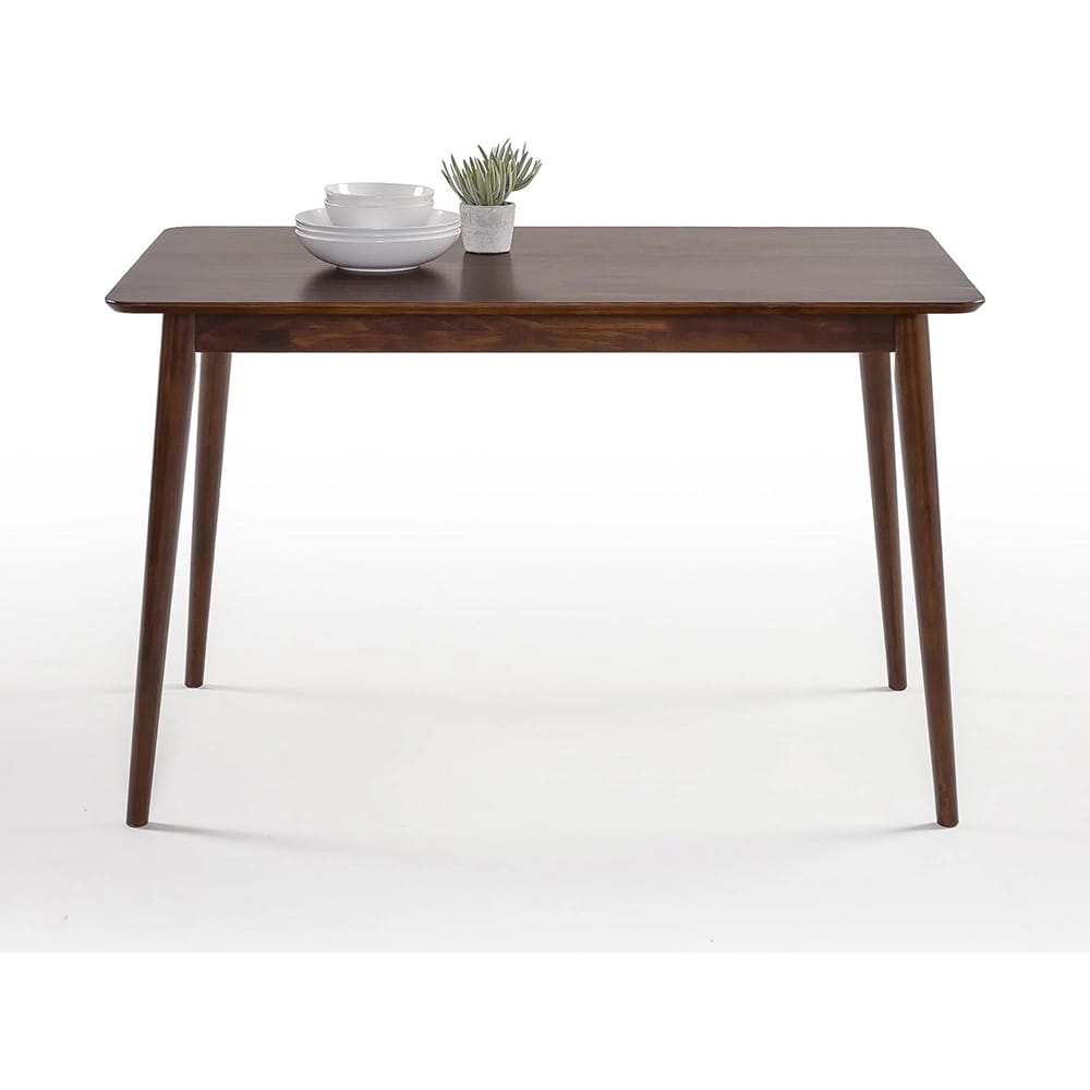 Zinus 47" Solid Wood Dining Table, Espresso