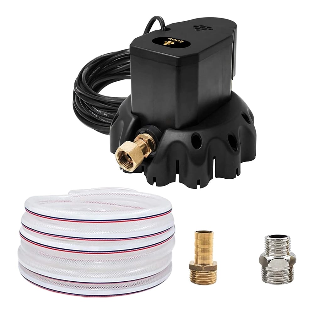 Edou Automatic Submersible Pool Cover Pump, Black