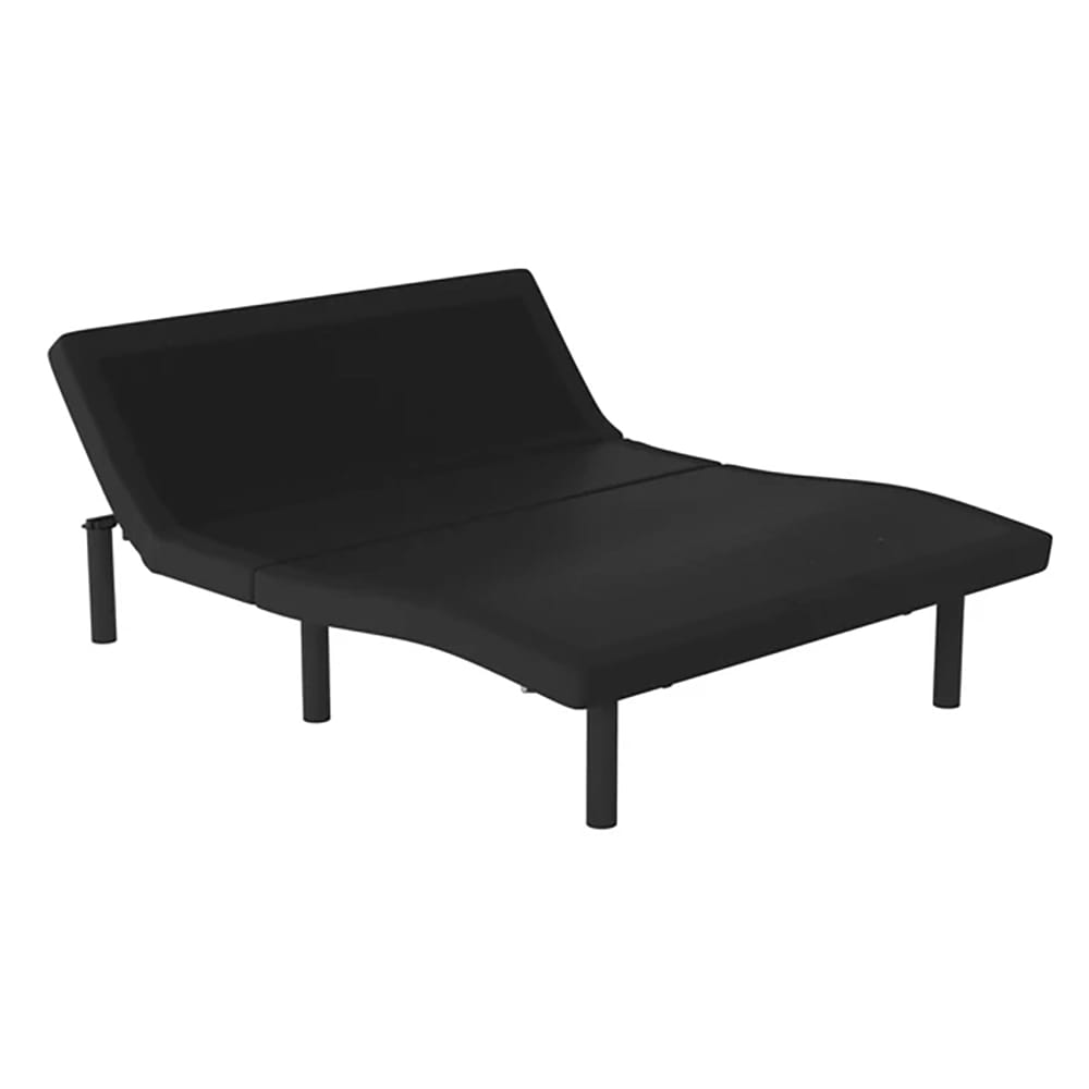 Adjustable Upholstered Bed Base with Wireless Remote, Queen