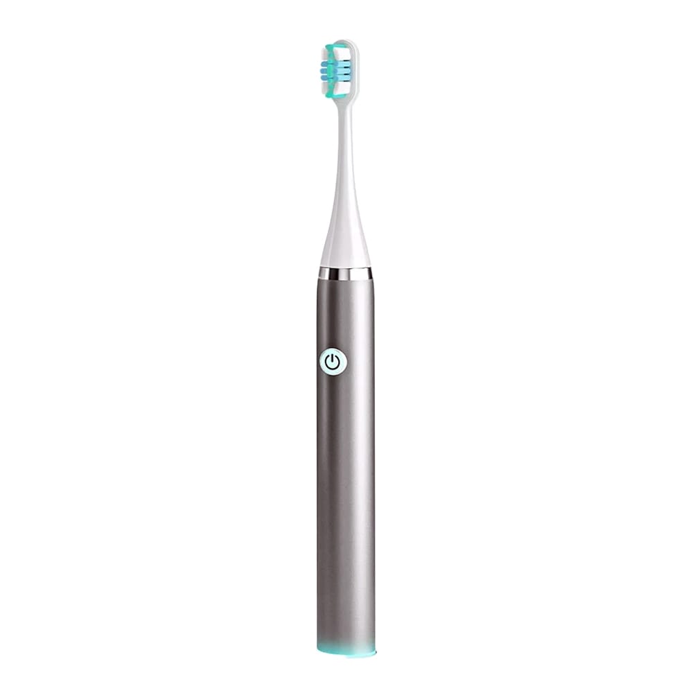 Tranqwil Slimsonic Rechargeable Electric Toothbrush, Silver