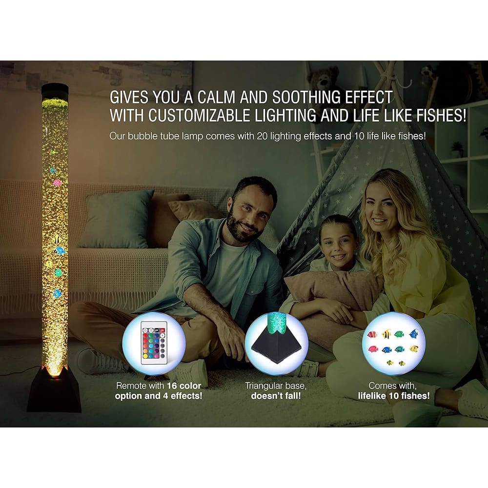 Flybold Sensory Bubble Fish Lamp