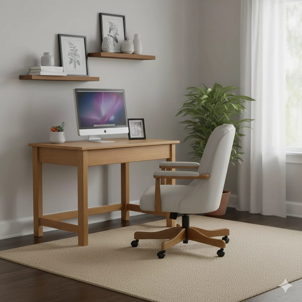 Commercial Quality 30" Writing Desk, Chestnut