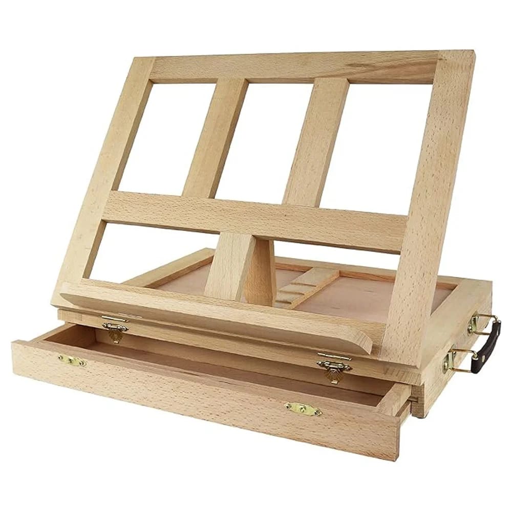 Greenco Beech-Wood Portable Easel & Book Stand