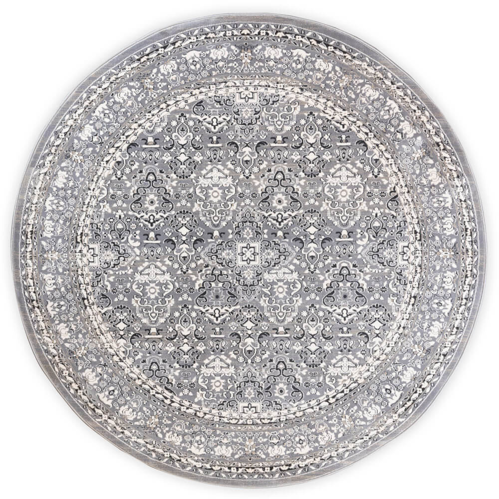 Gramercy Area Rug, 5'3" Round 1.5 Million Point