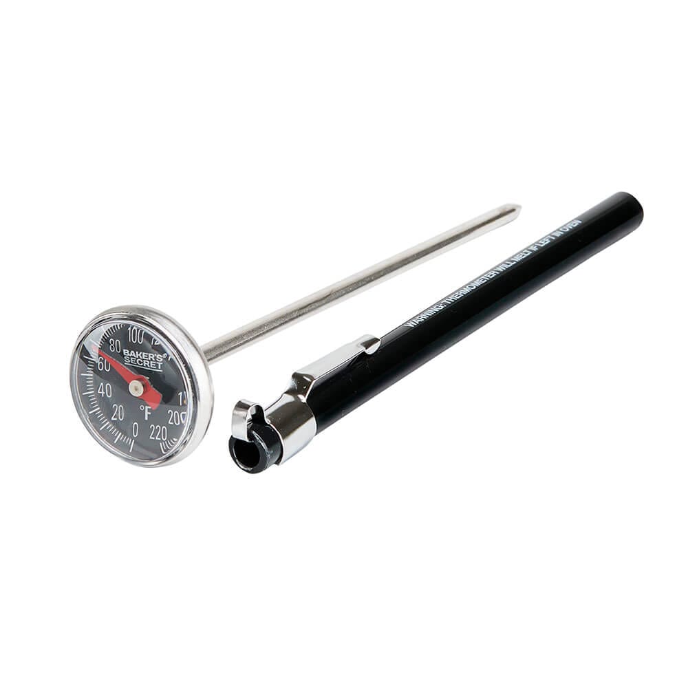 Baker's Secret Stainless Steel Instant Read Thermometer