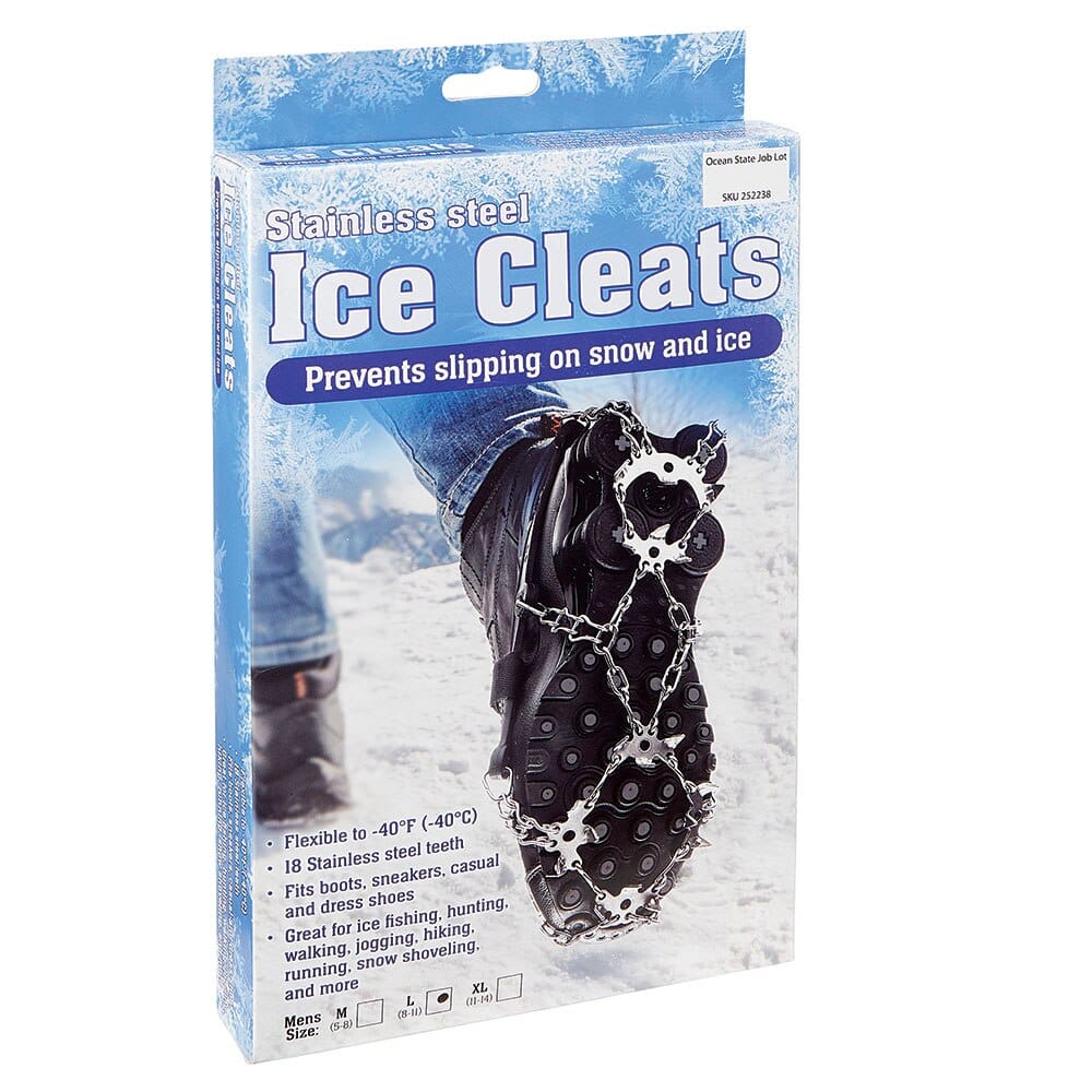 Heavy-Duty Stainless Steel Ice Cleats