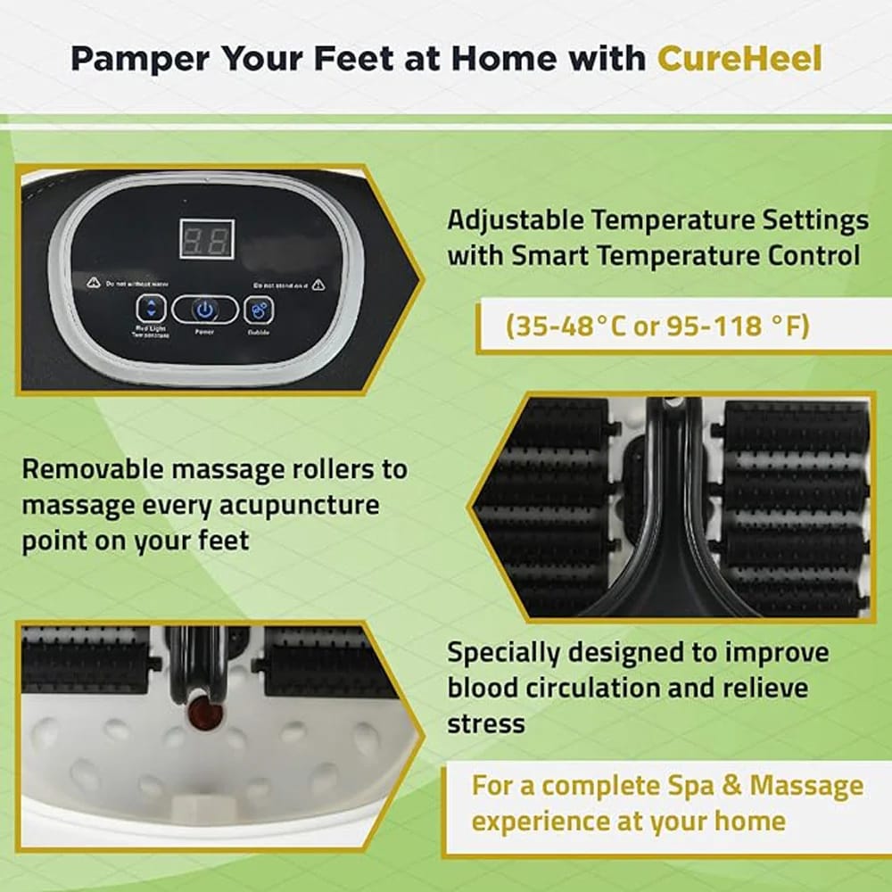 Venbytech CureHeel Foot Spa Massager