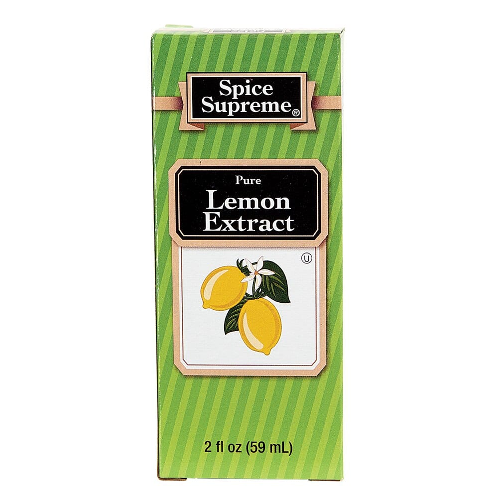 Spice Supreme Pure Lemon Extract, 2 oz