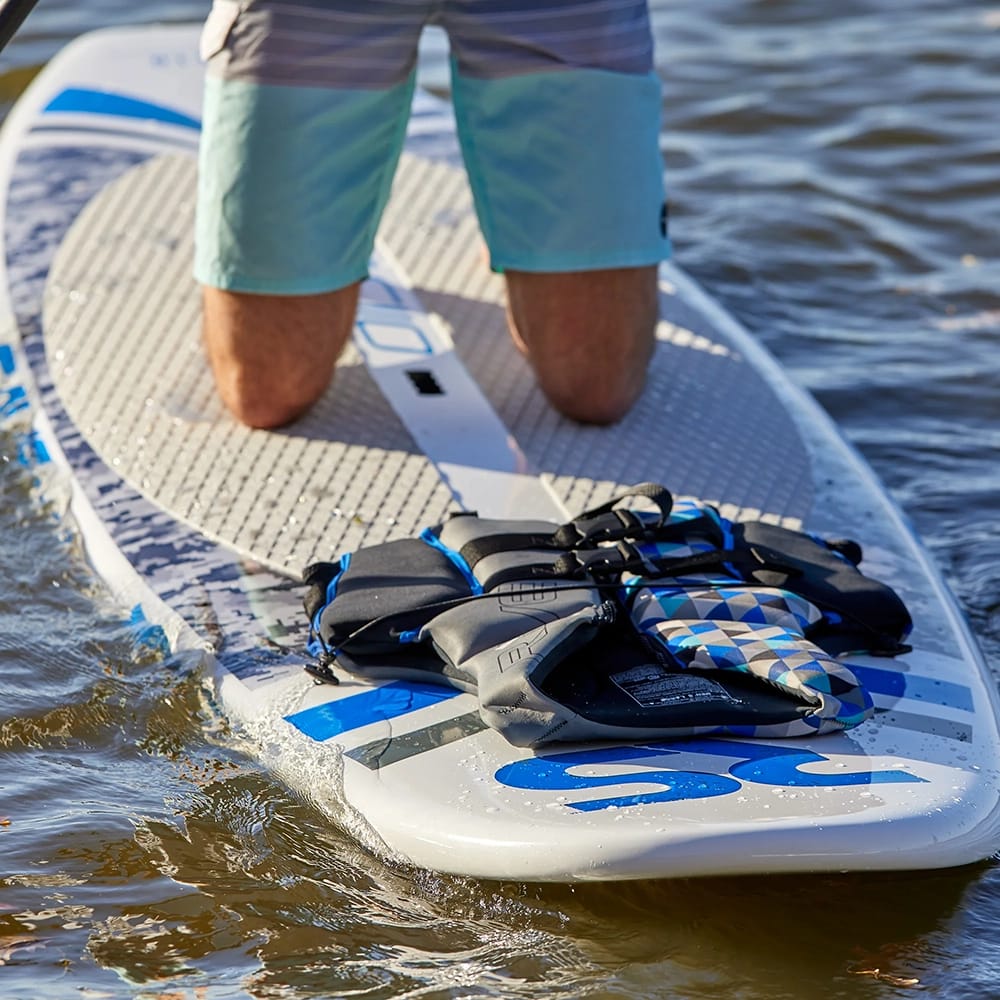 RAVE Sports 10' 9" Stand Up Paddle Board, Camo Blue
