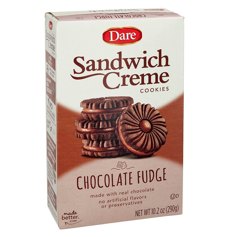 Dare Chocolate Fudge Cookies, 10.2 oz