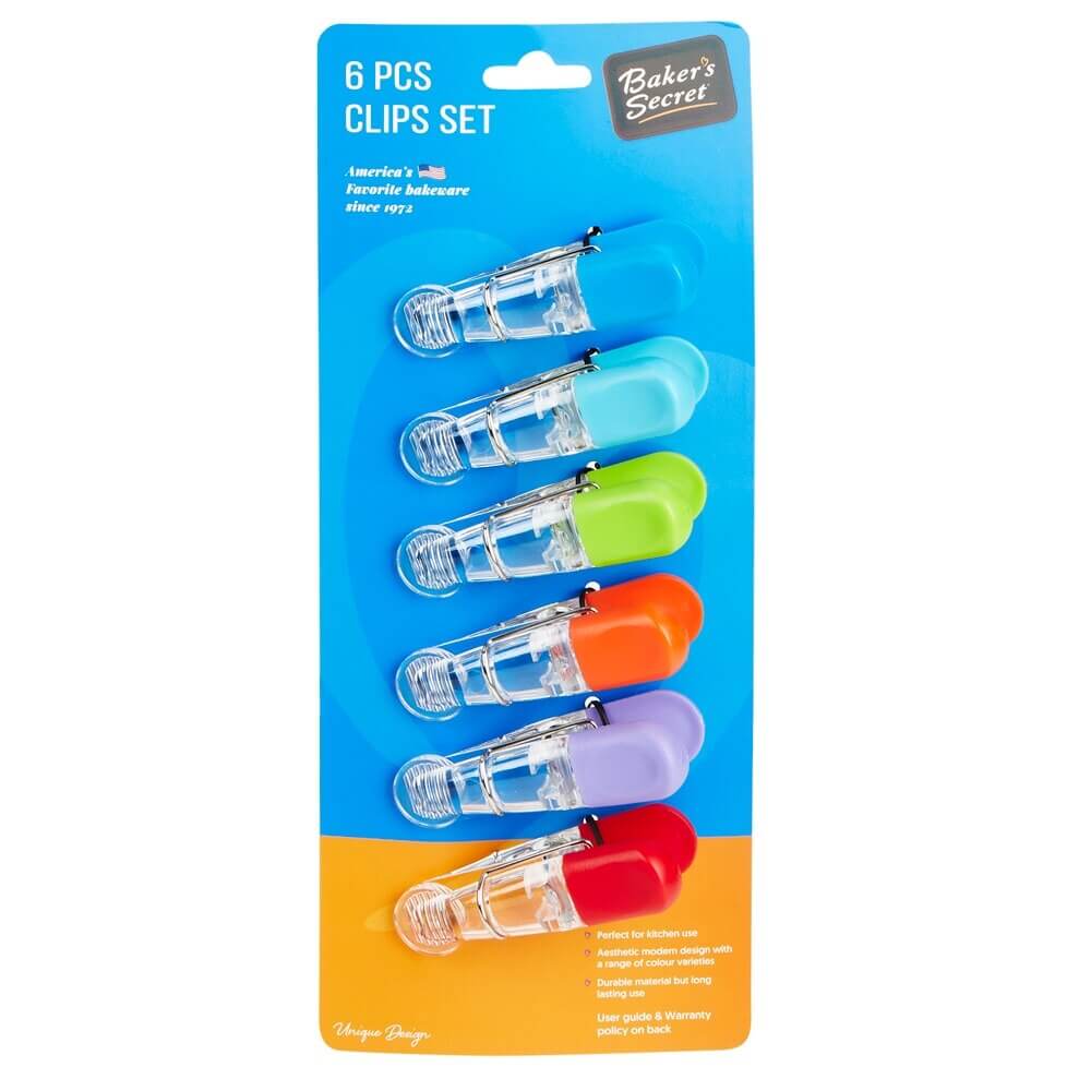 Baker's Secret Clip Set, 6-Count