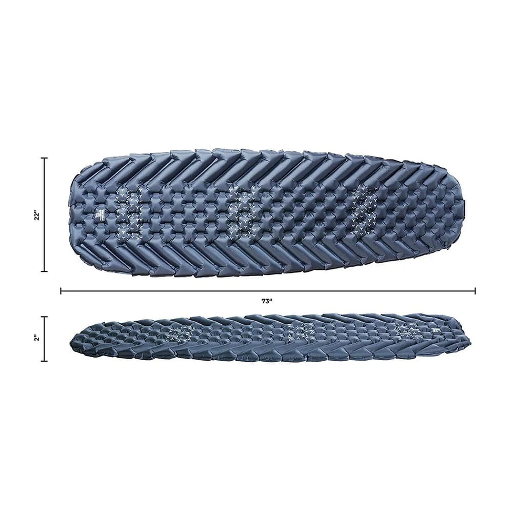 Wise Owl Outfitters Camping Pad, Navy Blue