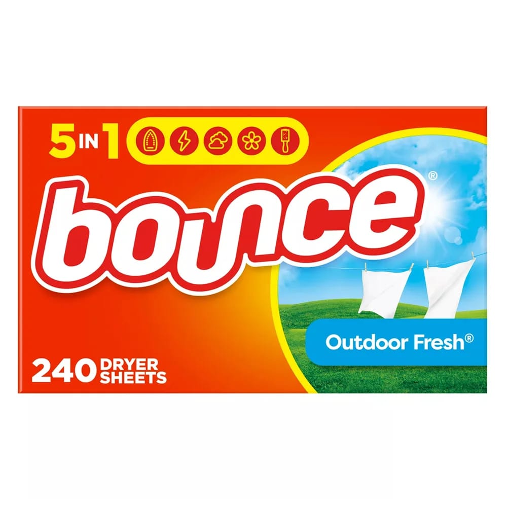 Bounce Outdoor Fresh Dryer Sheets, 240 Count