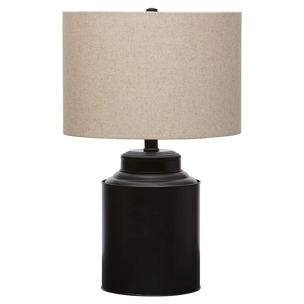 Stone & Beam Modern Table Lamp, Matte Black