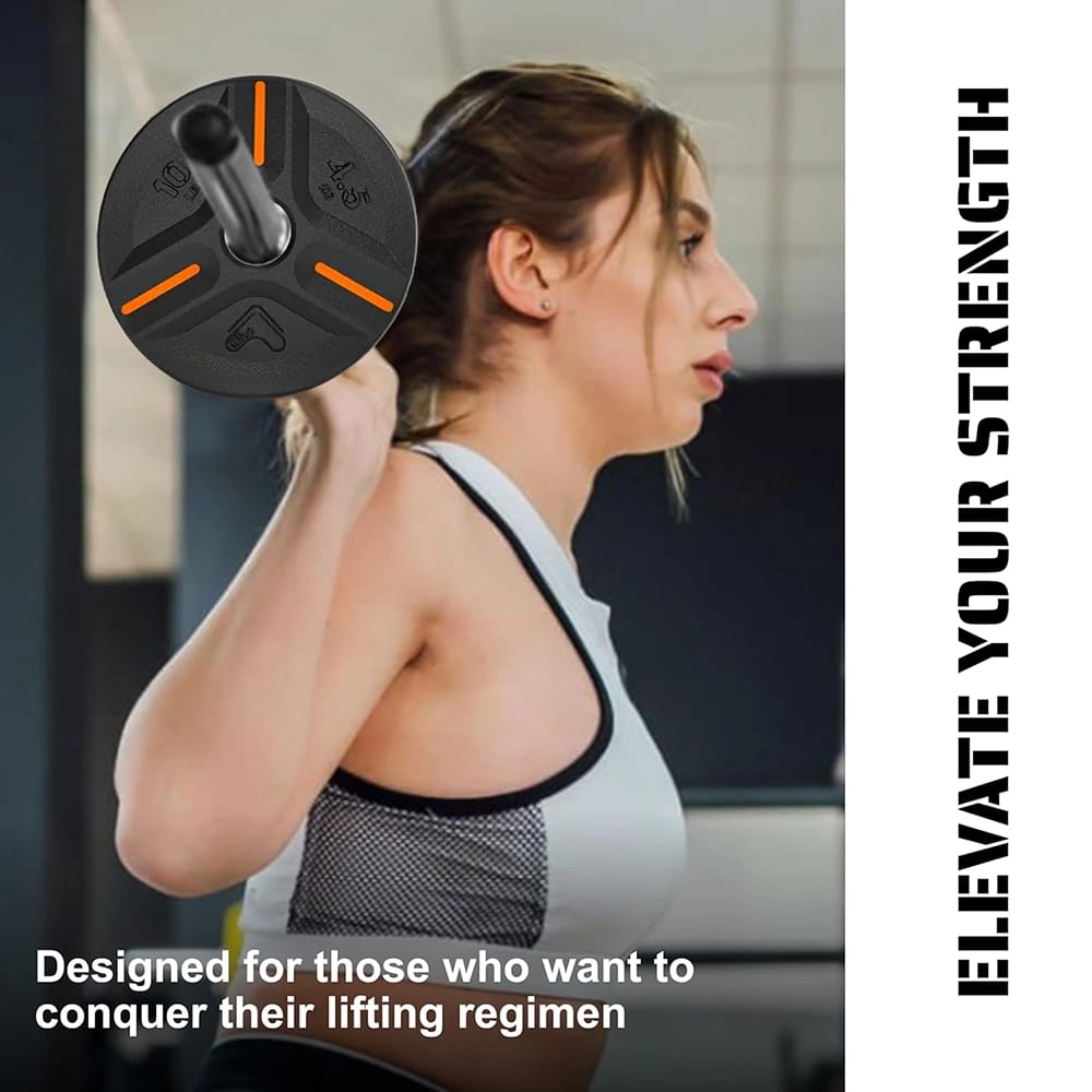 TRIBE WOD 10 lb. Cast Iron Plate Weight