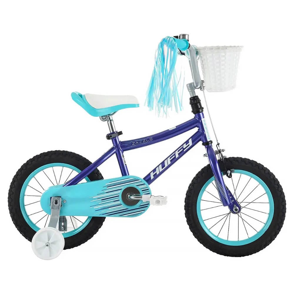 Huffy Zazzle Kids' 14-Inch Quick Connect Bike, Blue