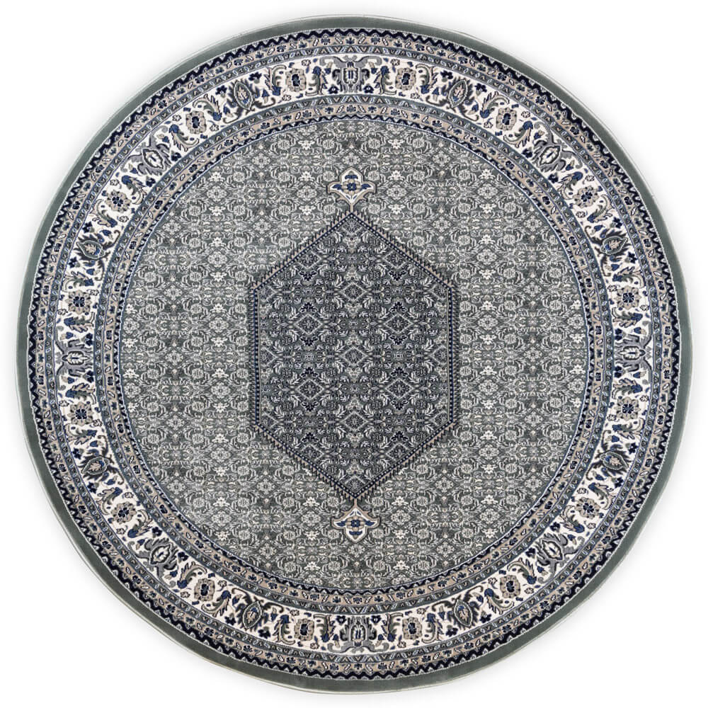 Gramercy Area Rug, 5'3" Round 1.5 Million Point