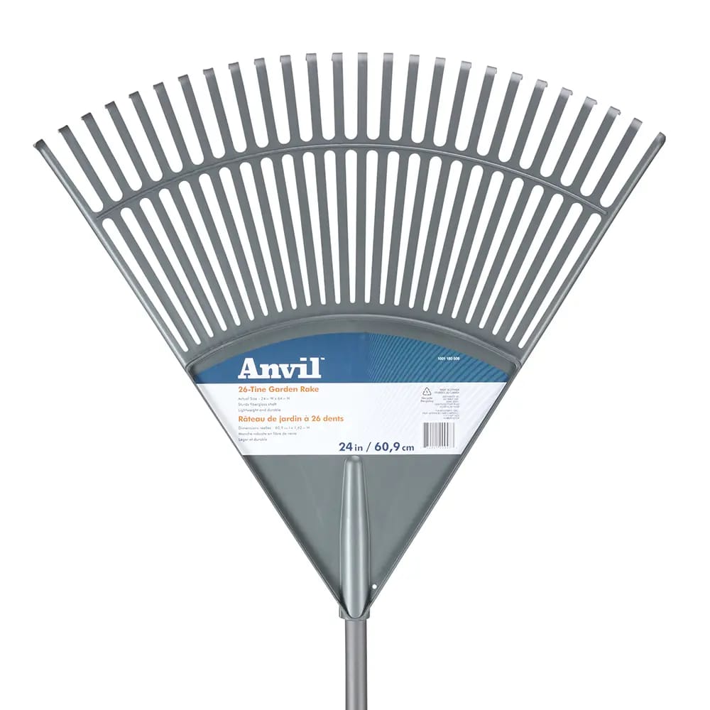 Anvil Leaf Rake, 24"