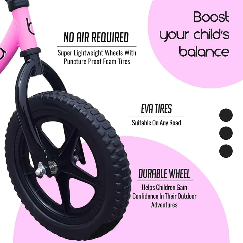 Banana Bike Balance Bike, Pink