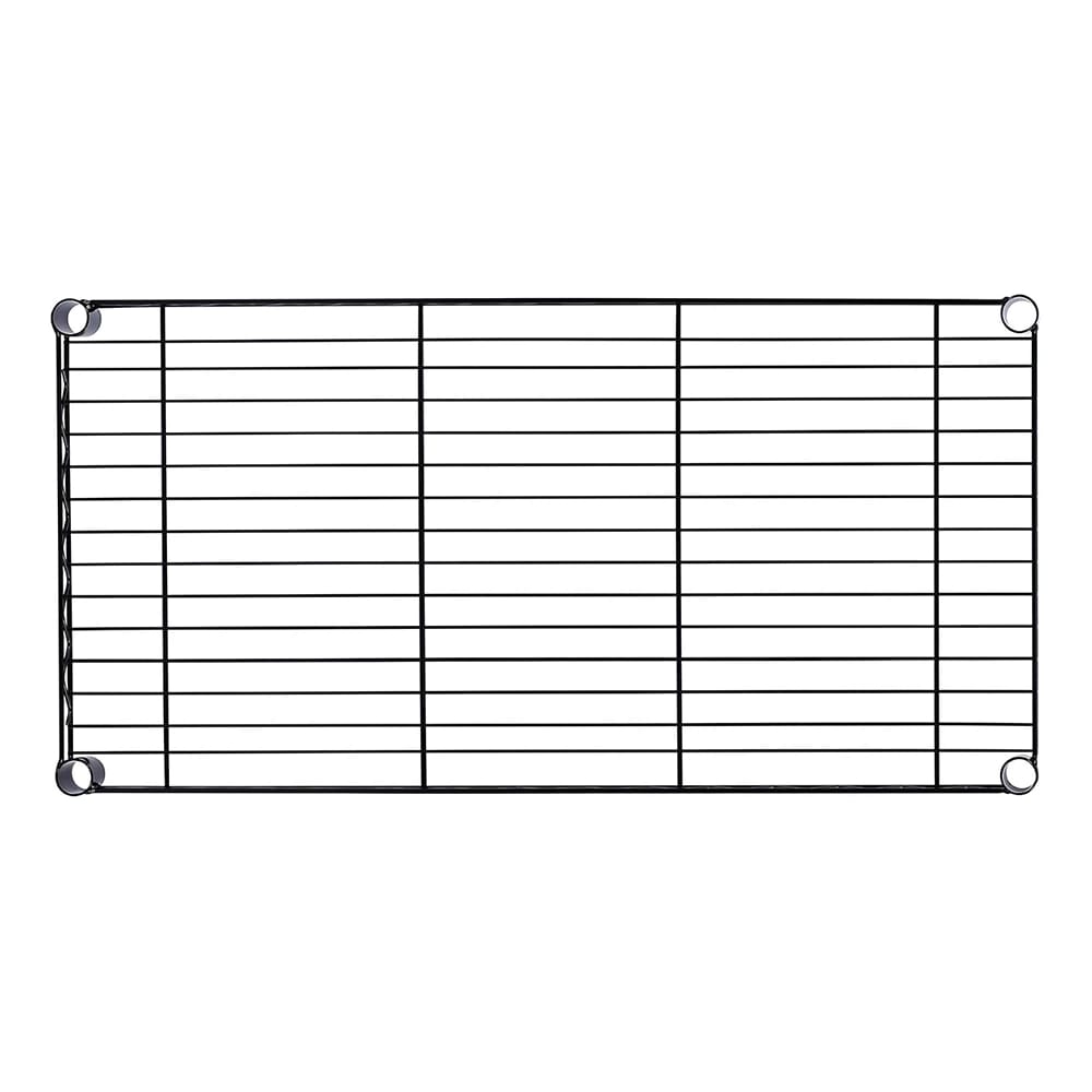 Alera Wire Shelving Garment Rack, Black, 36" x 18"