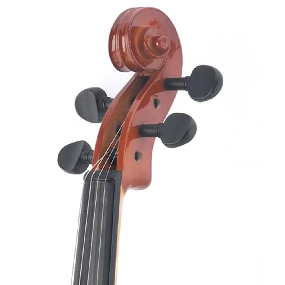 Mendini 12" Varnish Solid Wood Viola, Natural