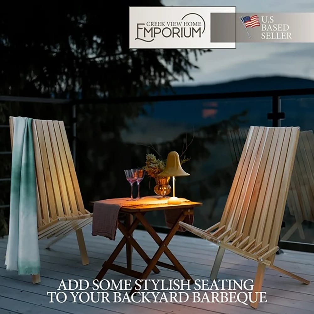Creekview Home Emporium Folding Patio Lounge Chair
